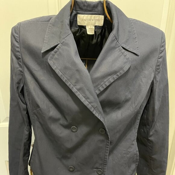 Jones New York Jackets & Blazers - JONES New York suit jacket 8 navy double breasted fully lined women.